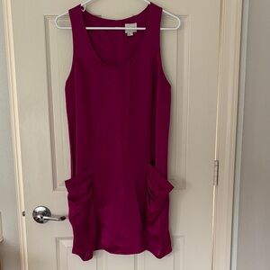 Reiss maroon tank dress